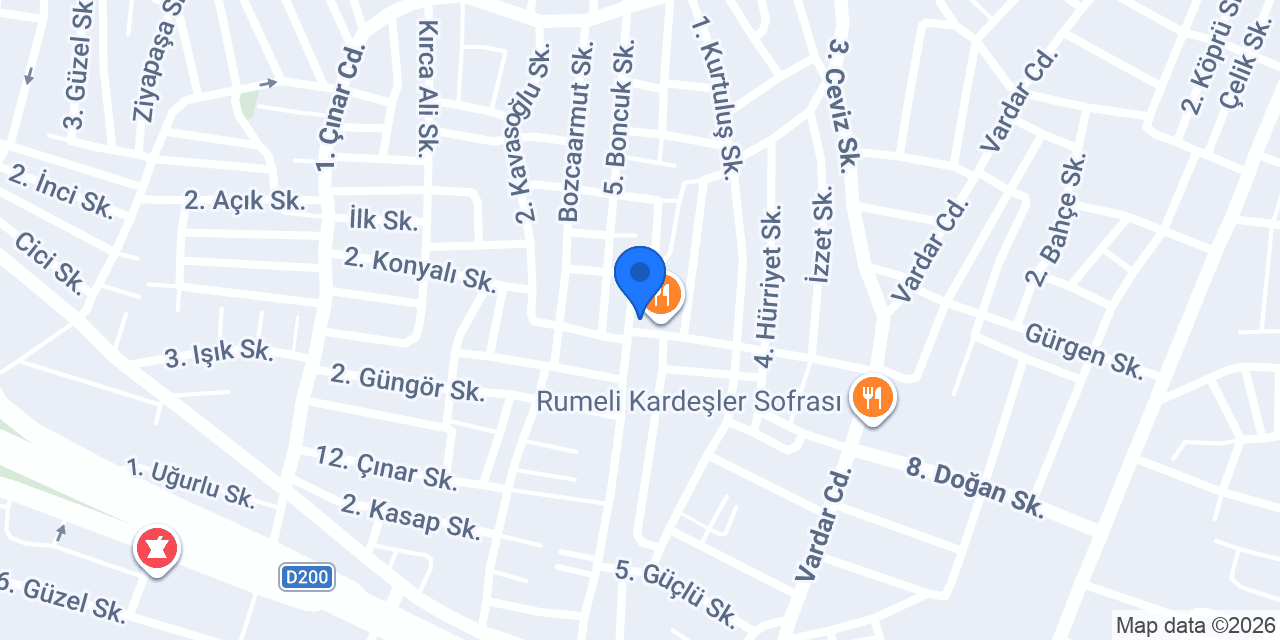İleri İş Elbiseleri konumu