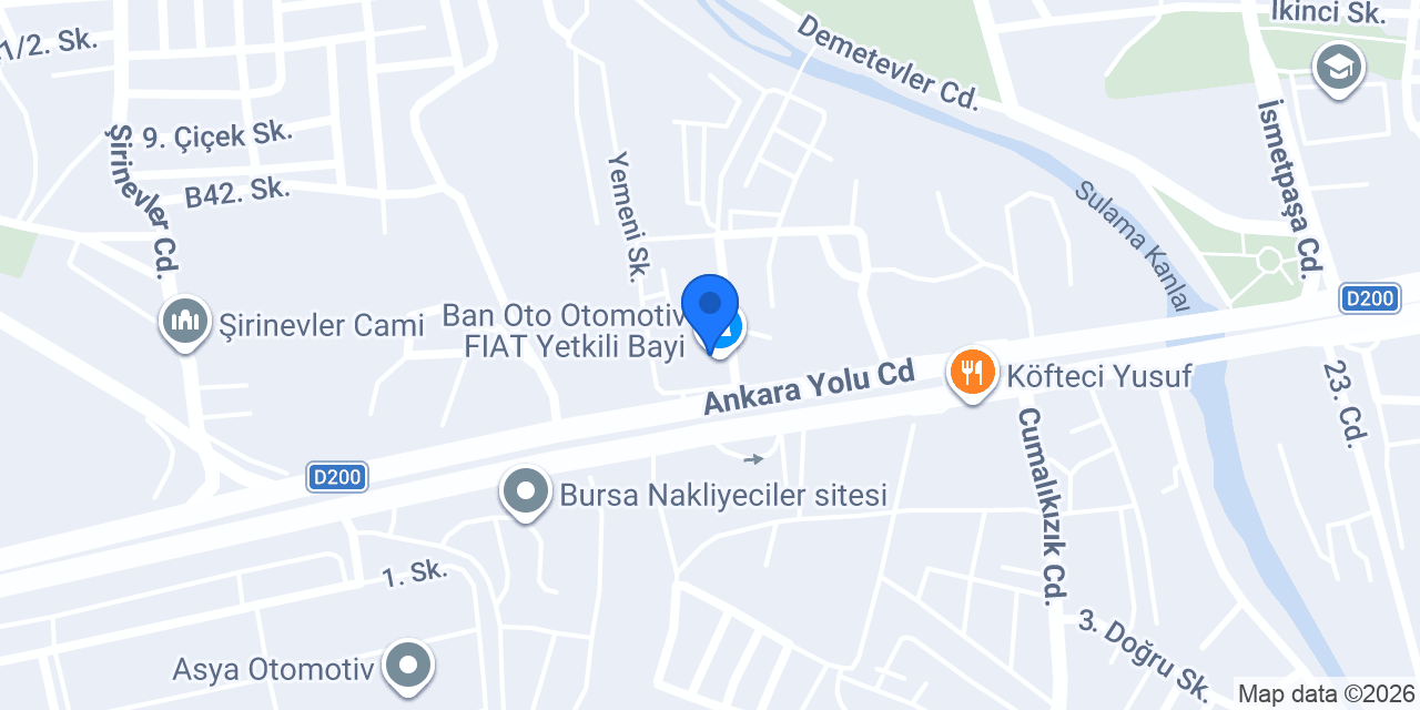 BAN YAPI İNŞAAT TİC. A.Ş. konumu