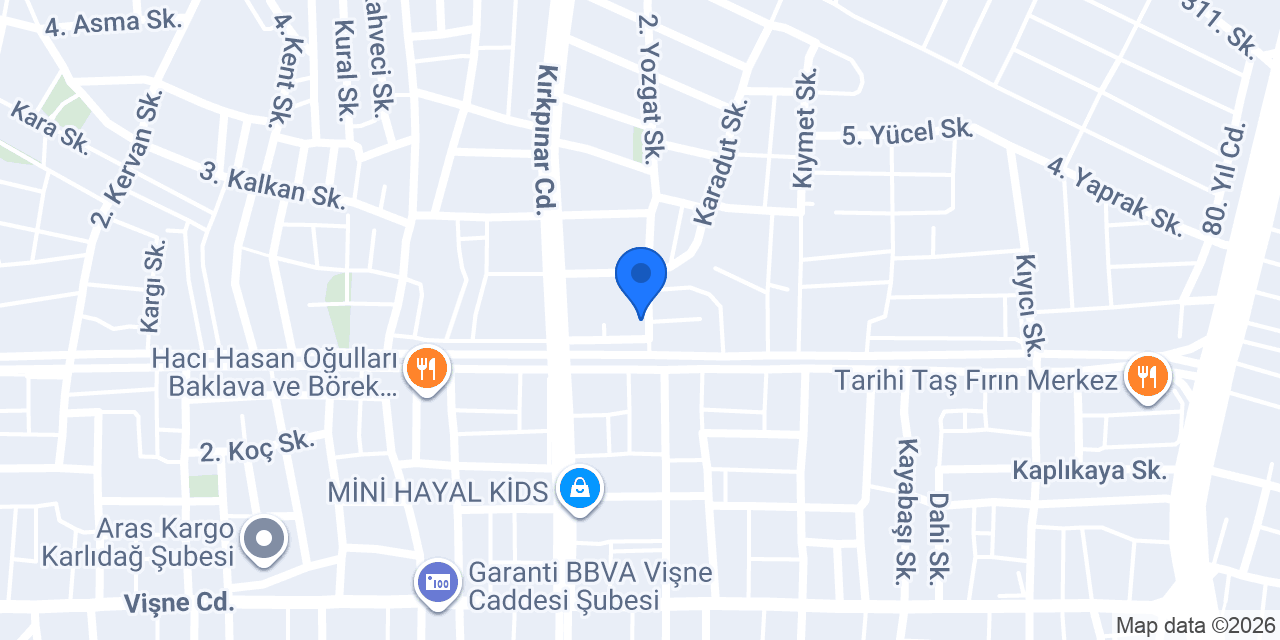 Bursa Ata Yayıncılık konumu