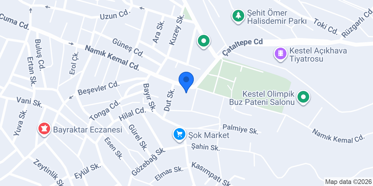 BANA Bİ DÜRÜM konumu