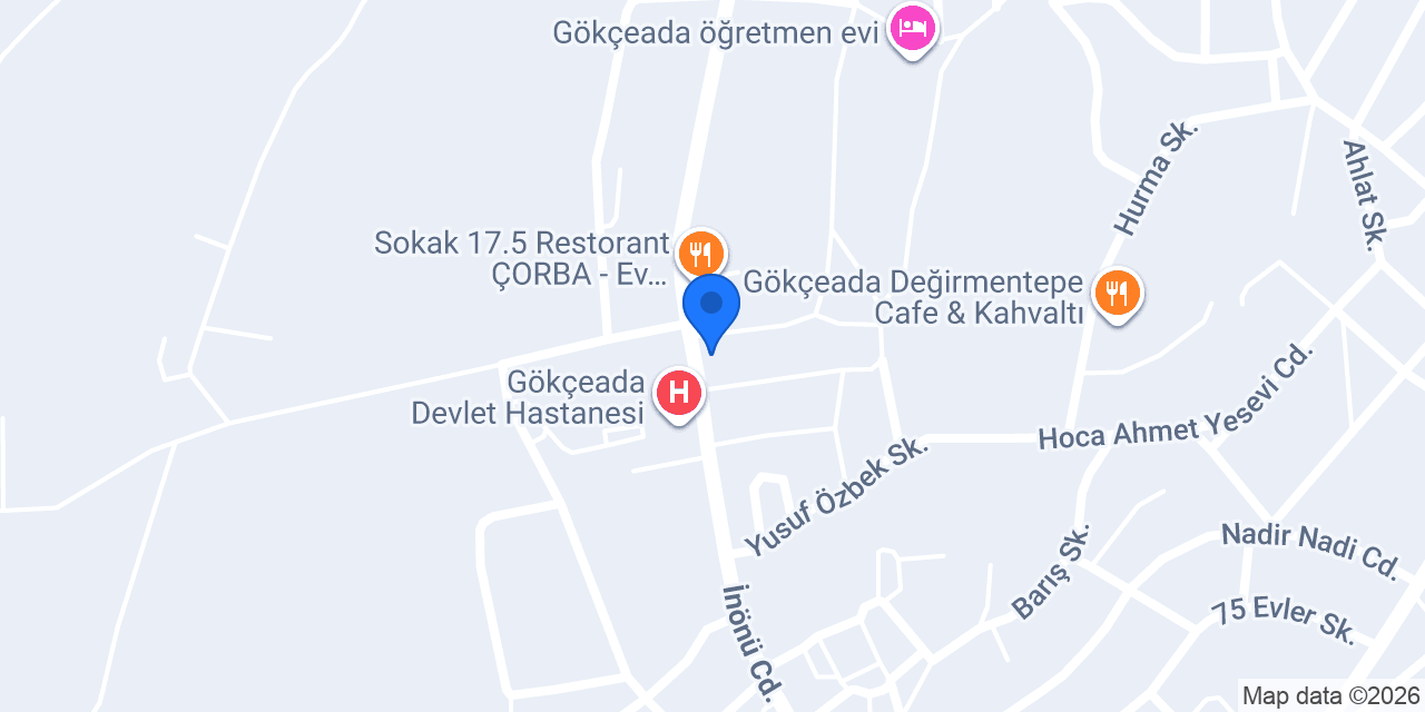 GÖKÇEADA NEZİH ÇİÇEKÇİLİK konumu