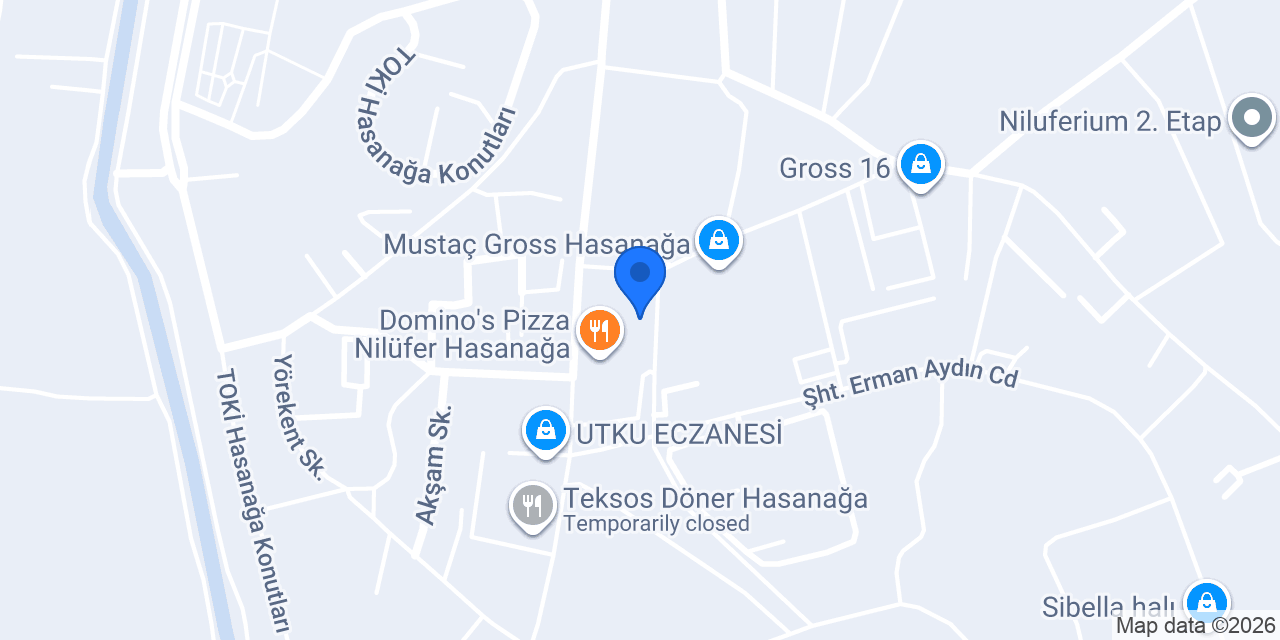 Maydonoz Döner Hasanağa konumu