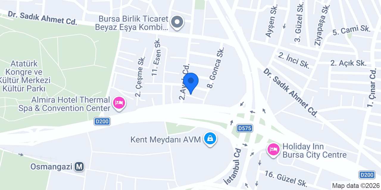 PANDİZOT SHOP konumu
