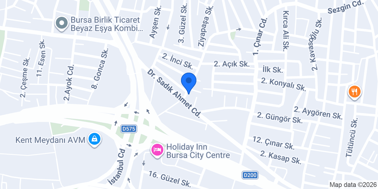 Çorumlu Kardeşler Bursa konumu