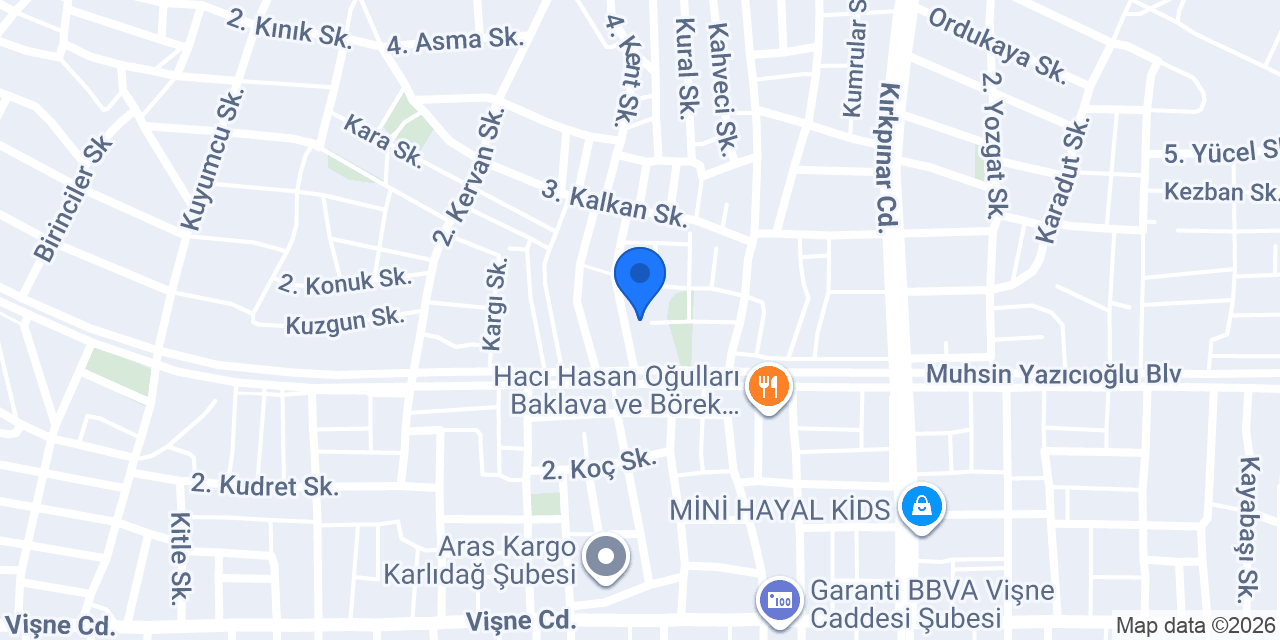 Bebek Clothing konumu