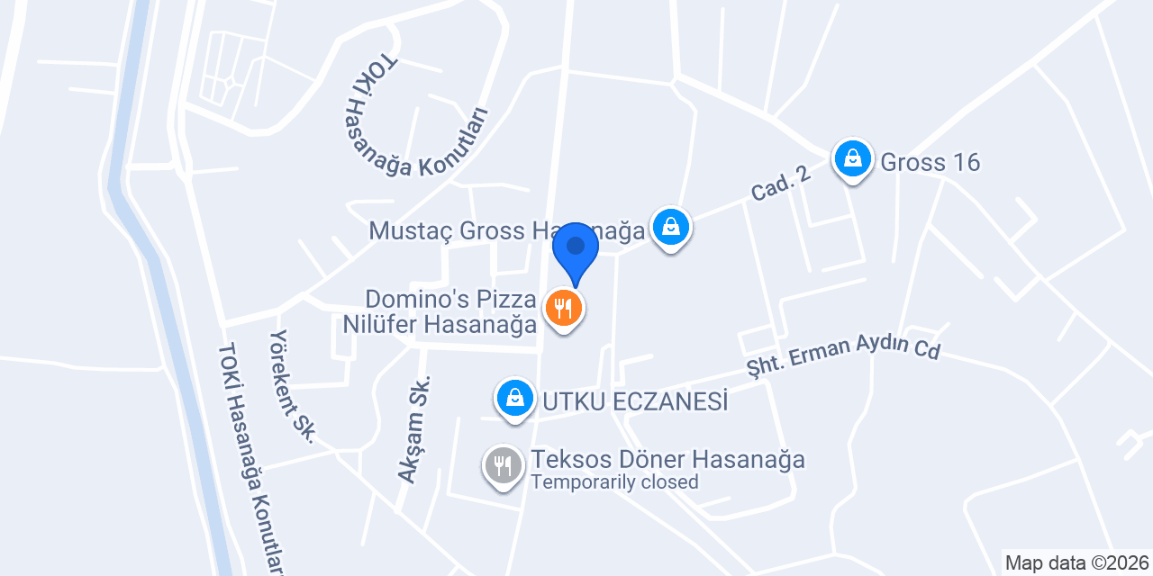 Ortaköy Simitçisi konumu