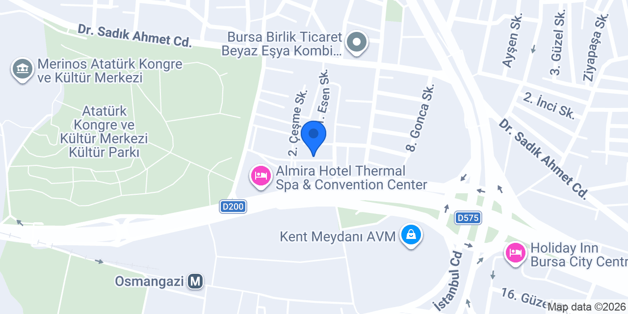 Itimat Oto konumu