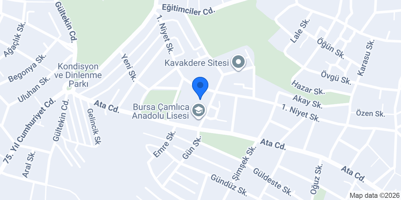 Bursa Pomem Parkur Kurs konumu