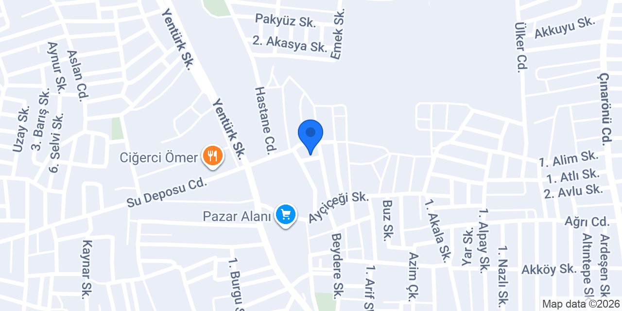 Akel Yapı Alüminyum Sistemleri konumu