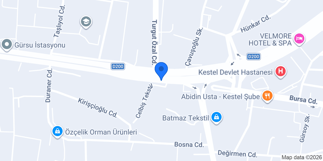 BNG Kumlama konumu