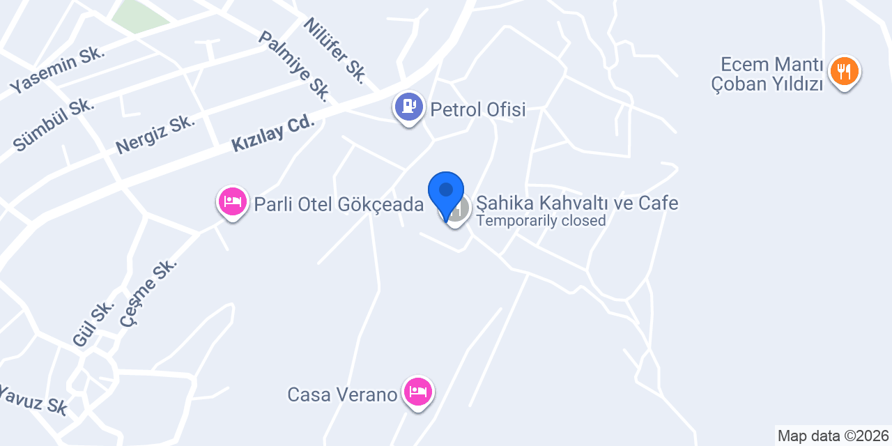 Şahika Kahvaltı ve Cafe konumu