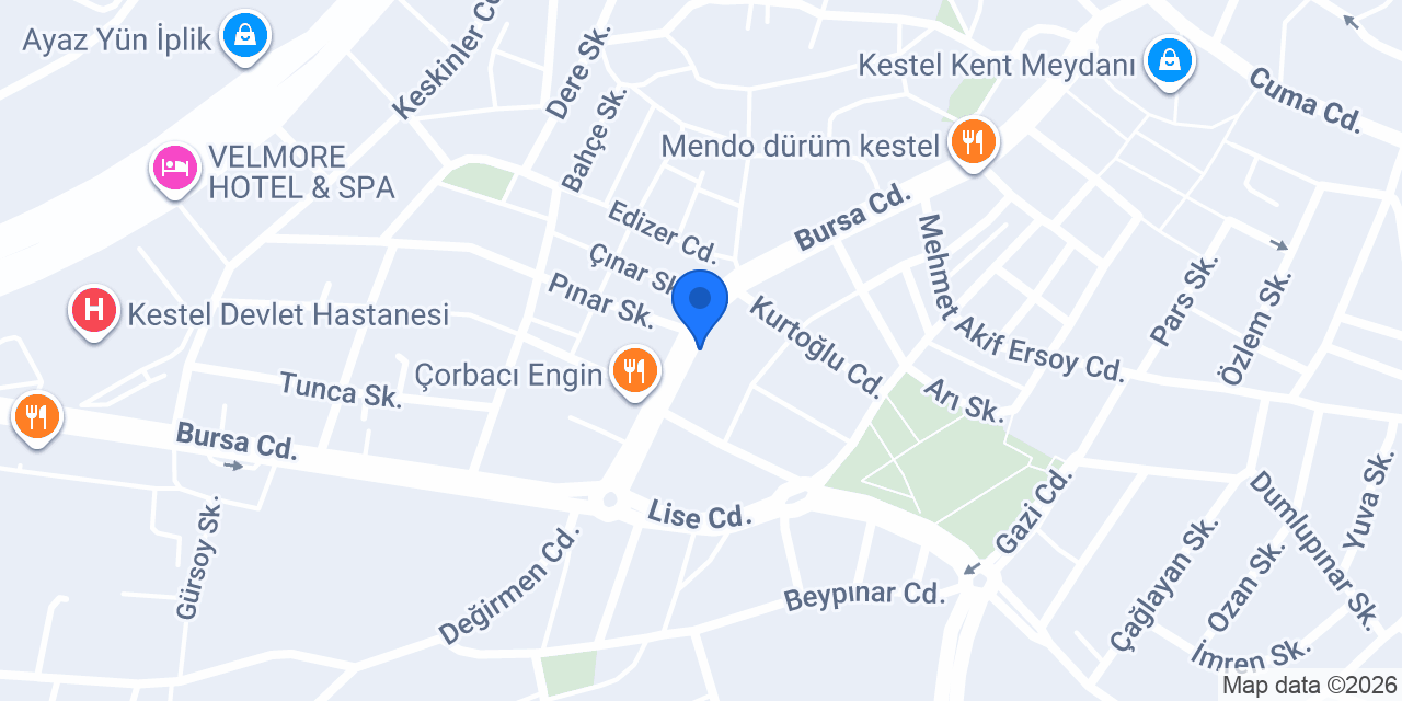 SENA Eğitim ve Danışmanlık konumu