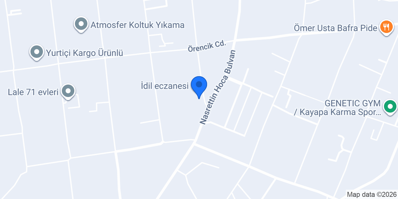 İdil eczanesi konumu