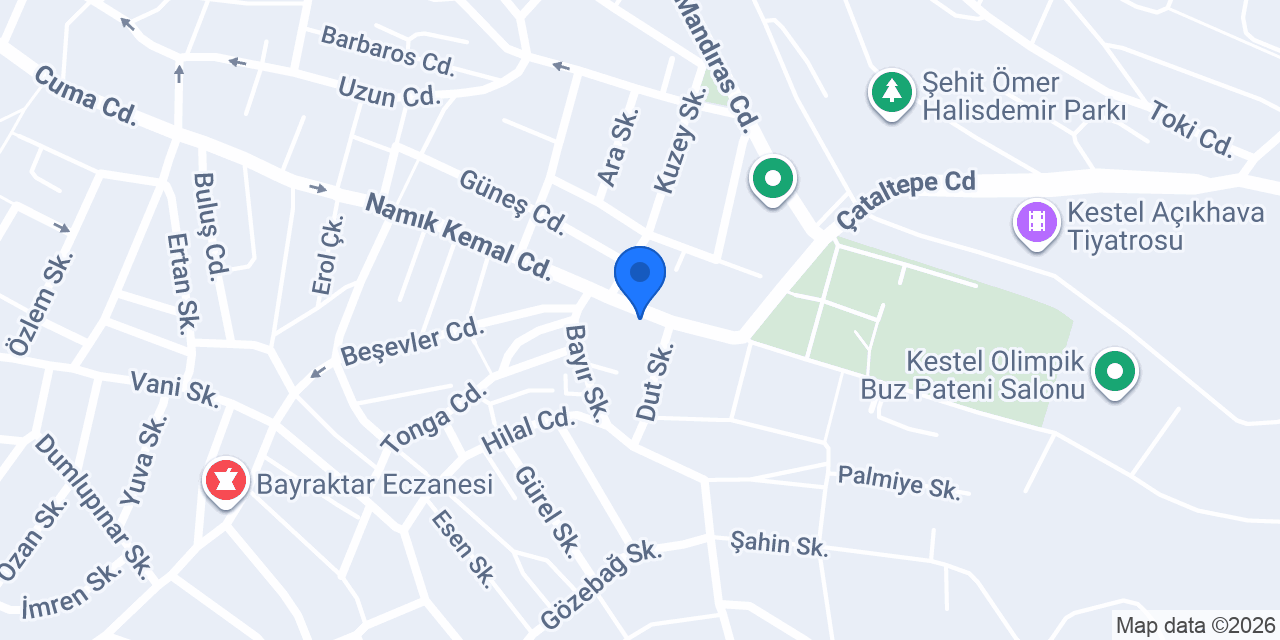 AKGÜÇ HAİR ARTİST konumu