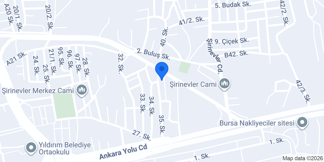 Sırınevler tandır evi konumu