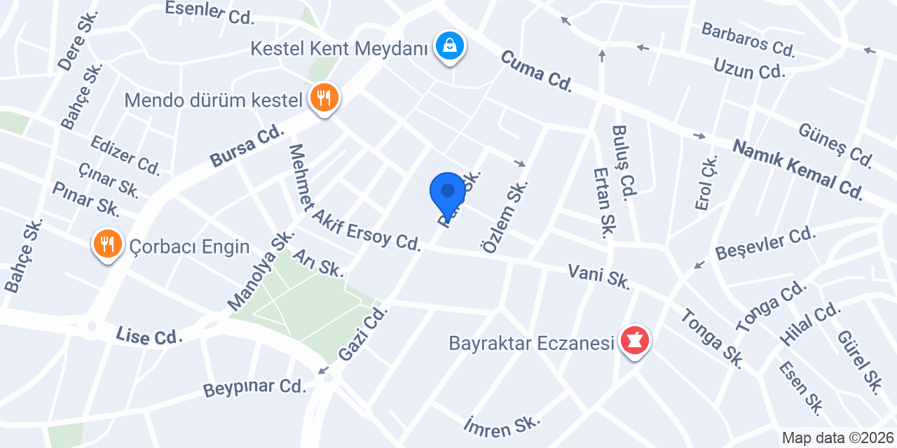 Kazdallar Ekmek Fırını konumu