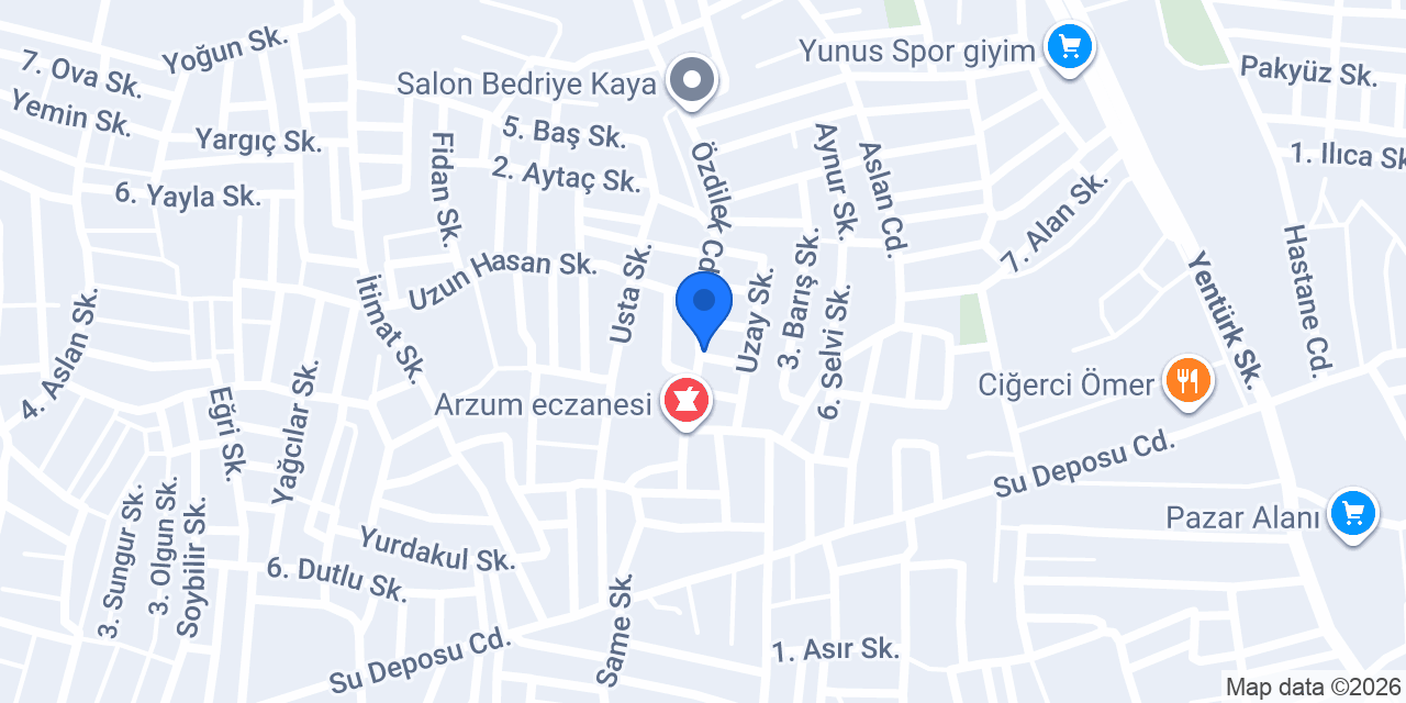 ULUDAĞ DÖNER konumu