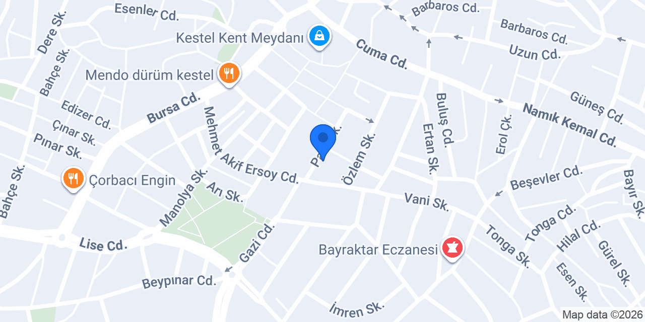 Altın bıcak kasabı konumu
