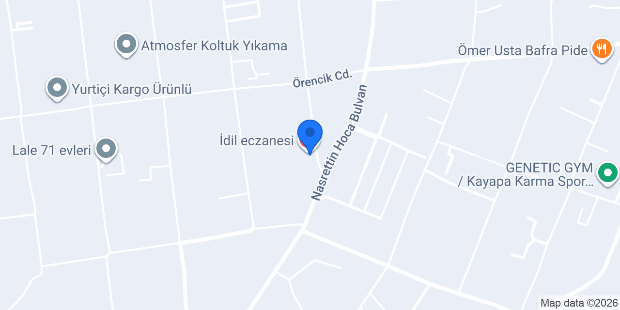 Adam Eczanesi konumu