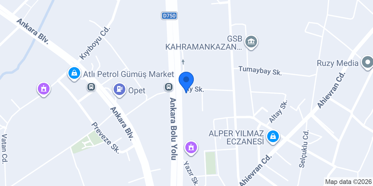 Doğa Ahşap Ev Kahramankazan konumu