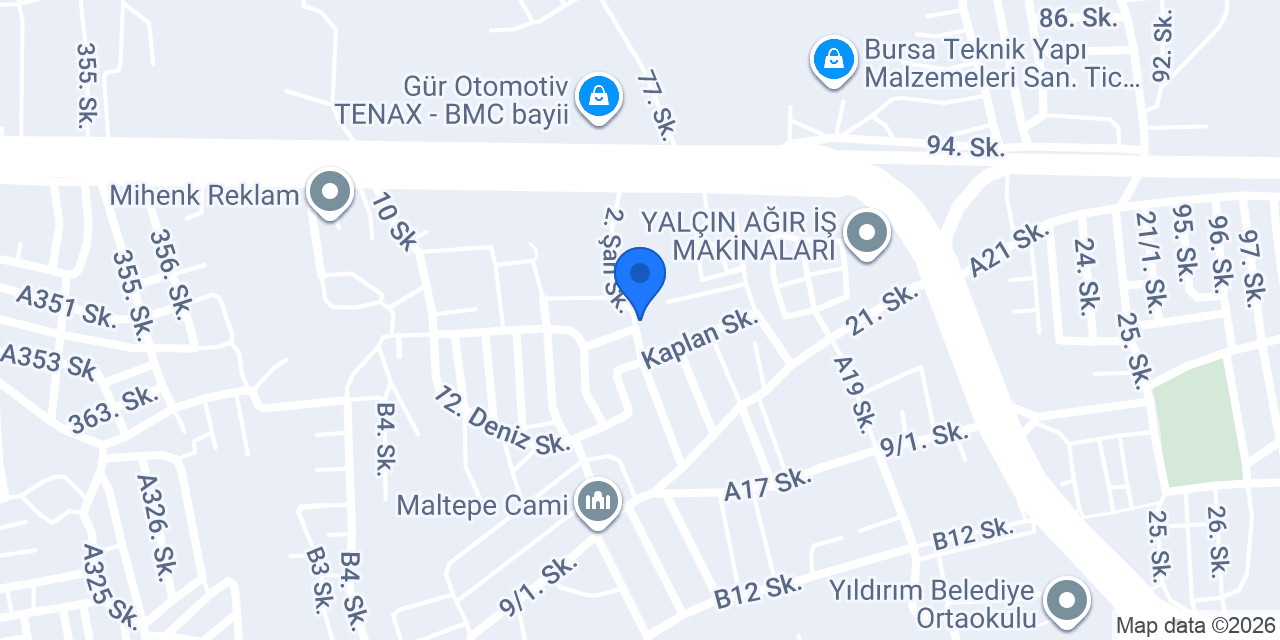 AKFA MAKİNE konumu