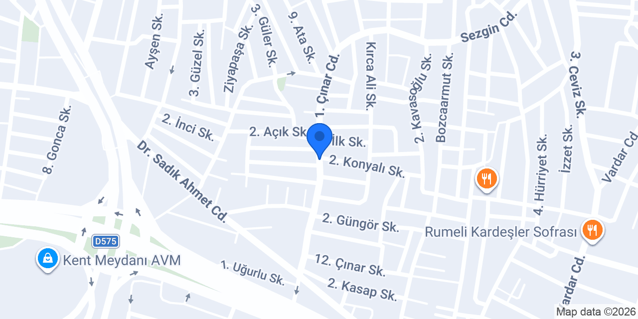 Esra Bayan Kuaförü konumu