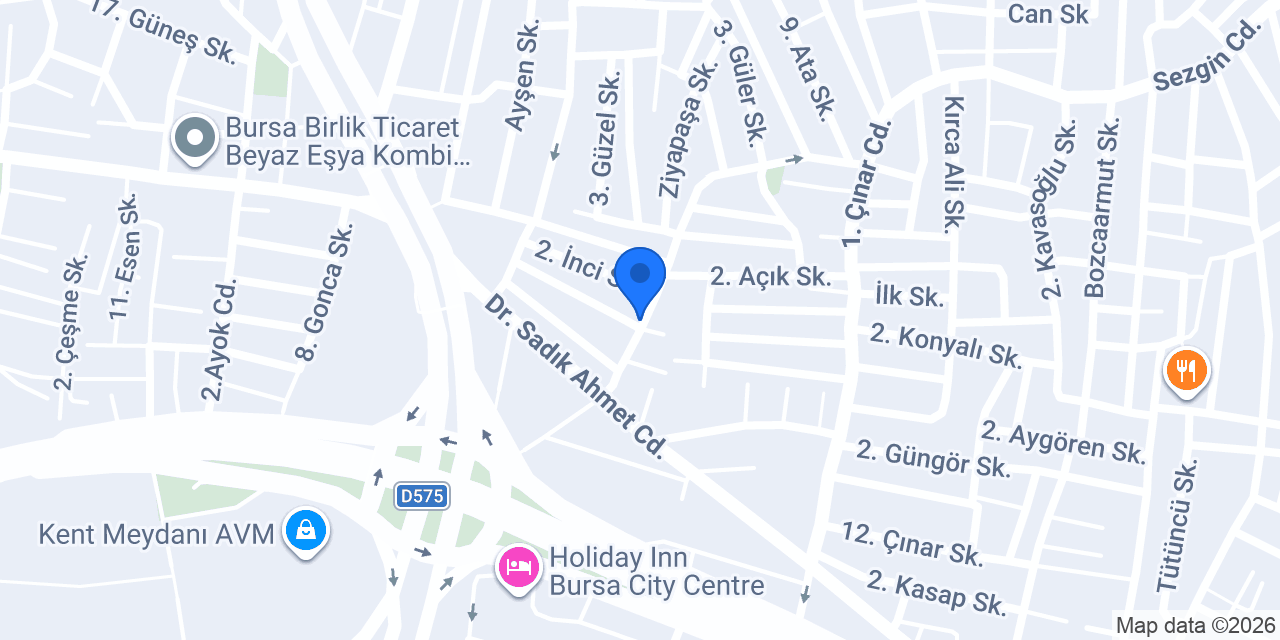 Çilingir Anahtarcı konumu
