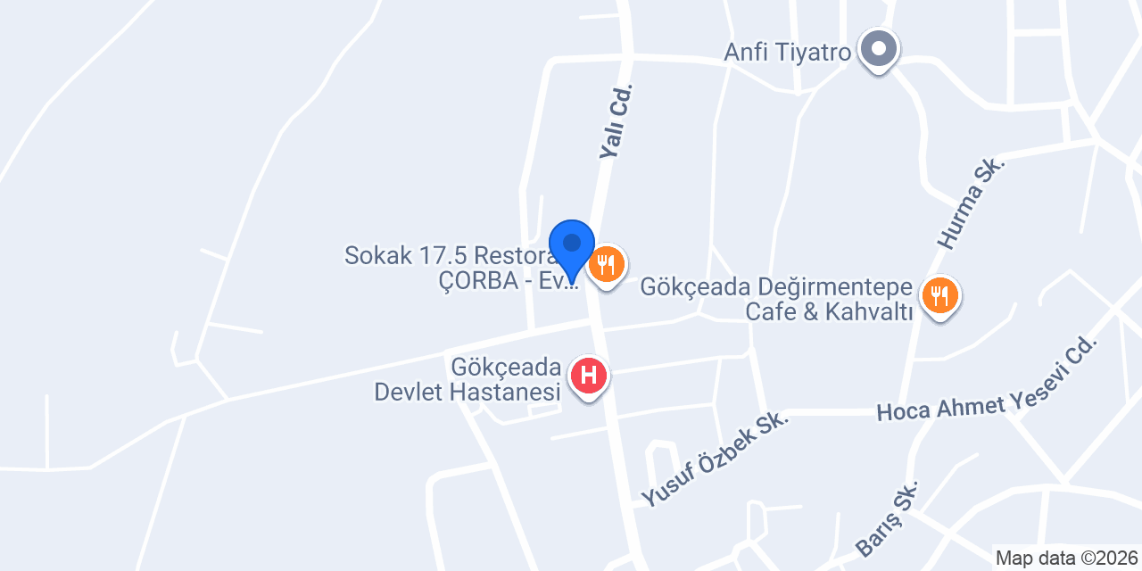 Yeşilyurt Cafe konumu