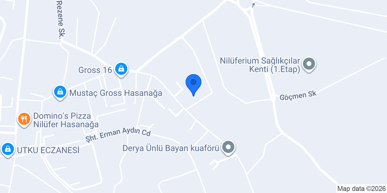 Orcuzy 3D Baskı Bursa konumu