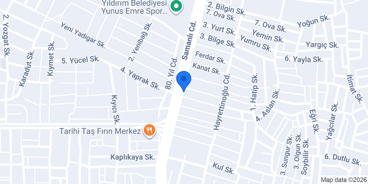 ZİRVE JANT LASTİK CNC konumu