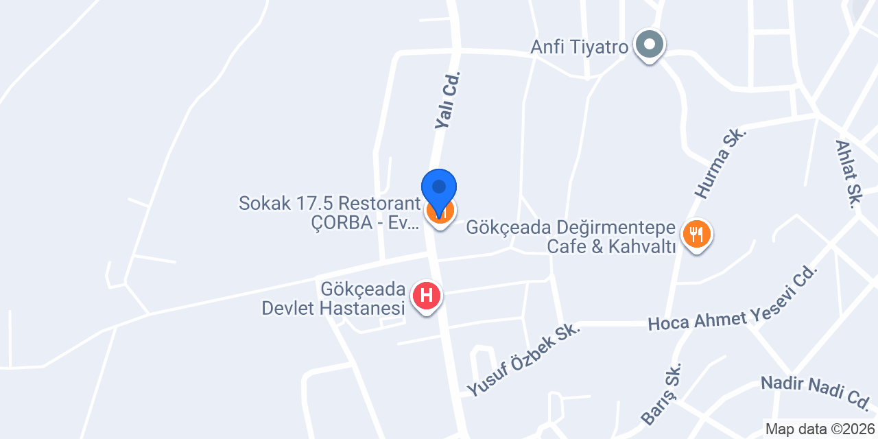 OSES ÇİĞ KÖFTE konumu