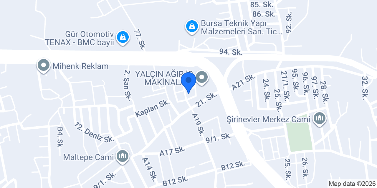Yeşilmeşe Oto Çıkma konumu