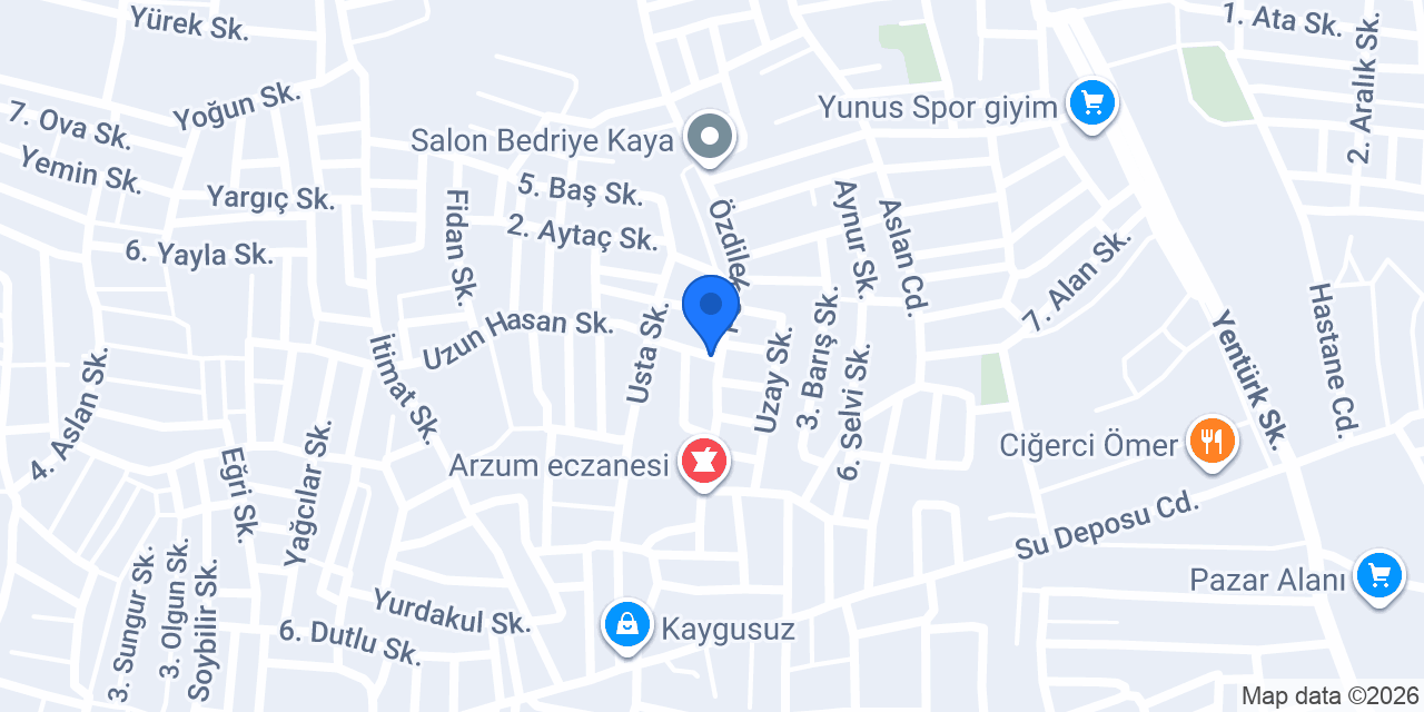 Ulus Pastanesİ konumu