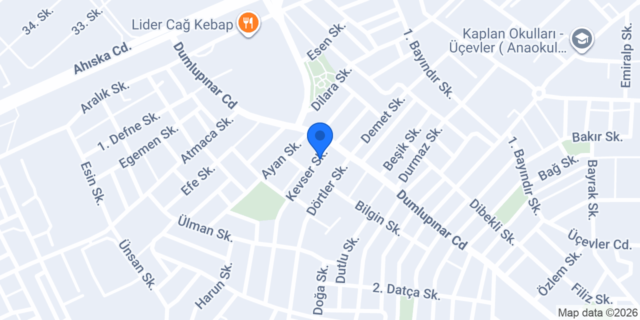 Ünal Elektrik konumu