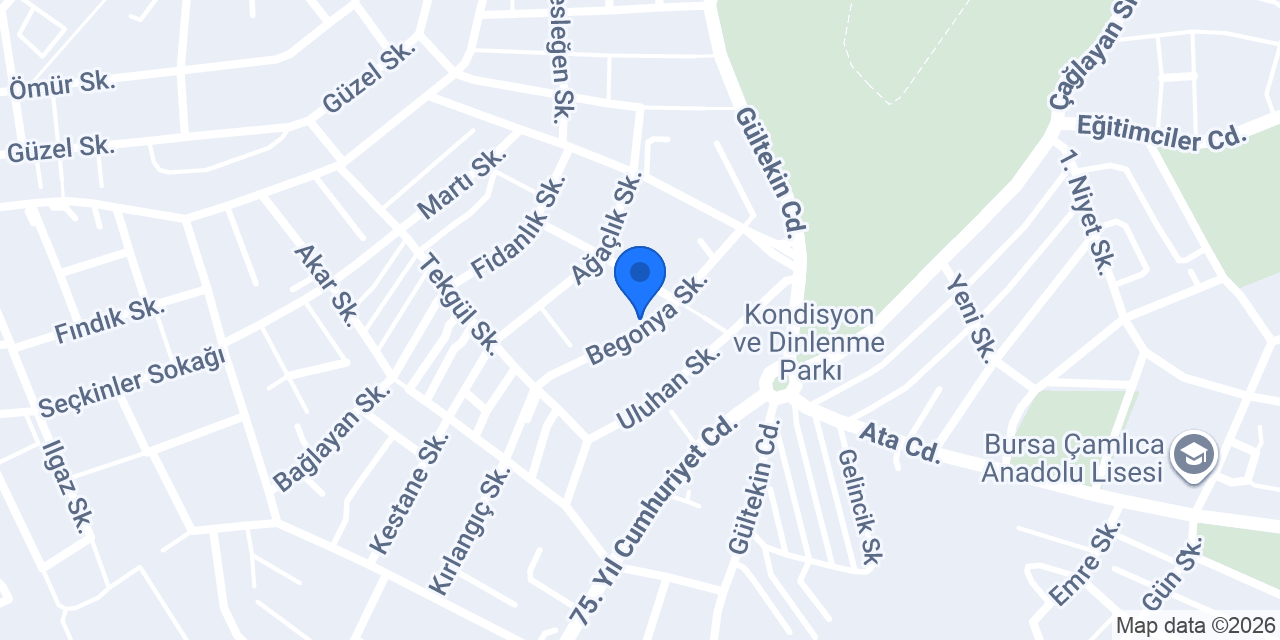 Özel Turuncu Mor Anaokulu konumu