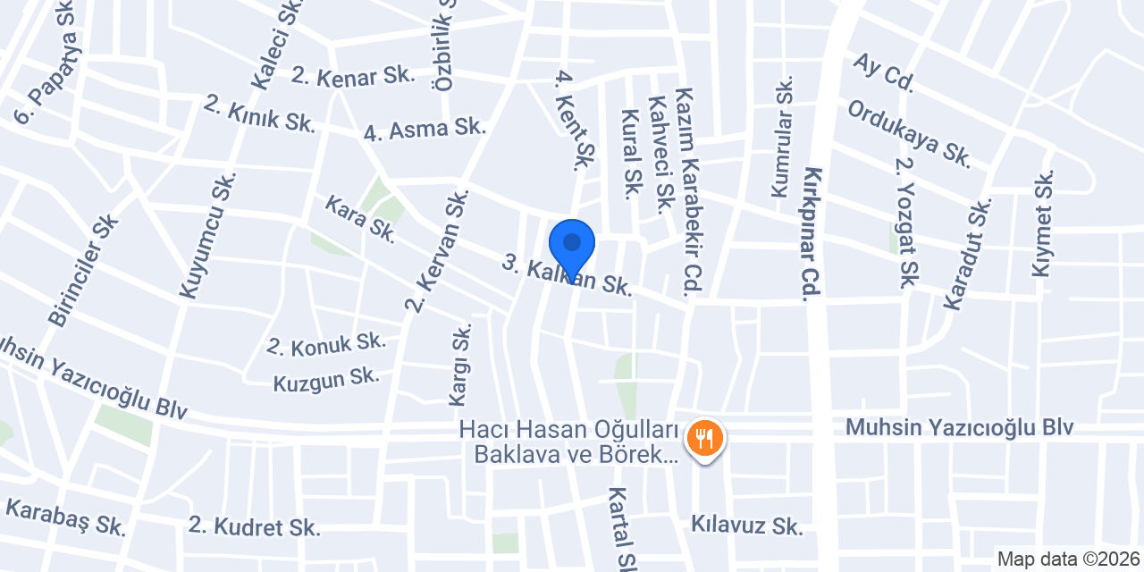 Biçen Otomatik Kapı konumu
