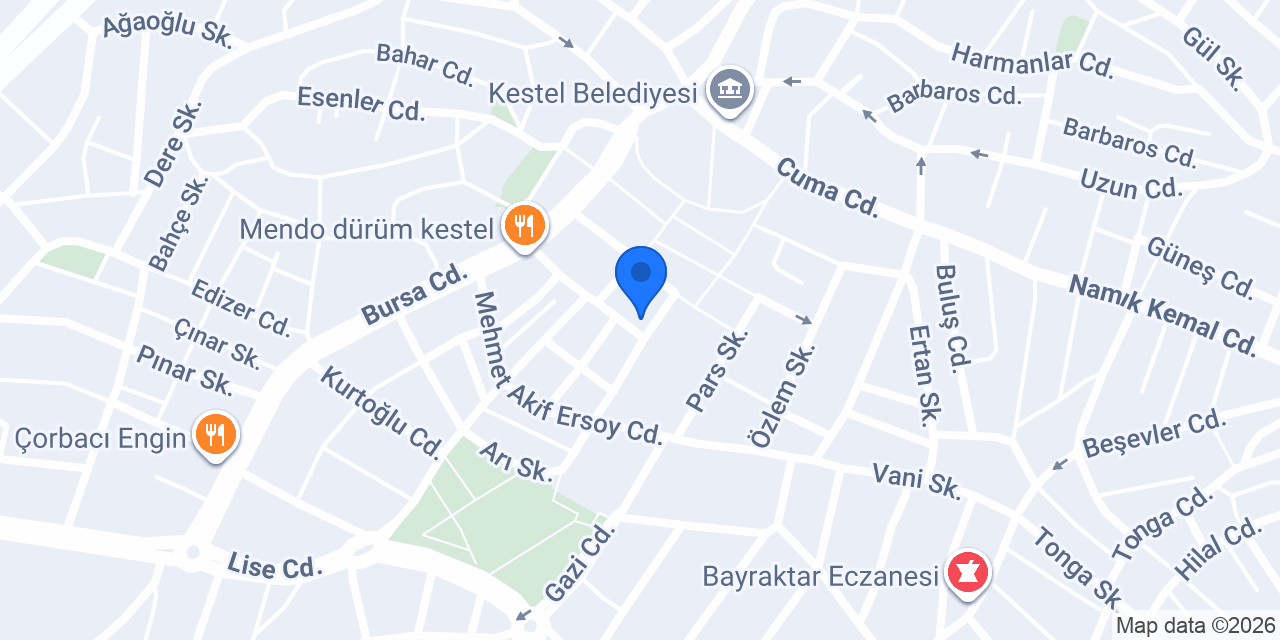 Zümrüt Kırtasiye konumu