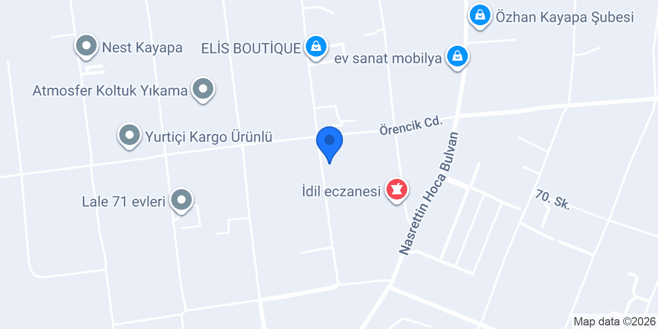 Bursa Güneş Organizasyon konumu