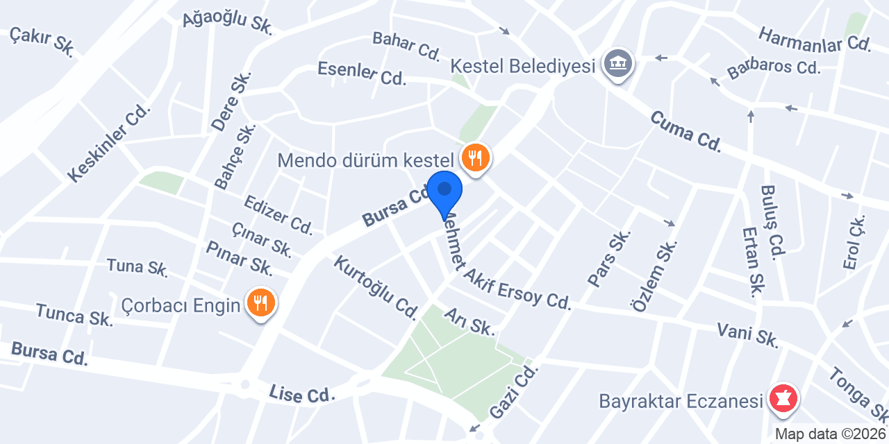 ÖZDAĞ OTO YEDEK PARÇA AKÜ konumu