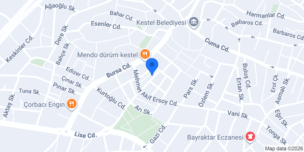 Ahsem Eşarp konumu