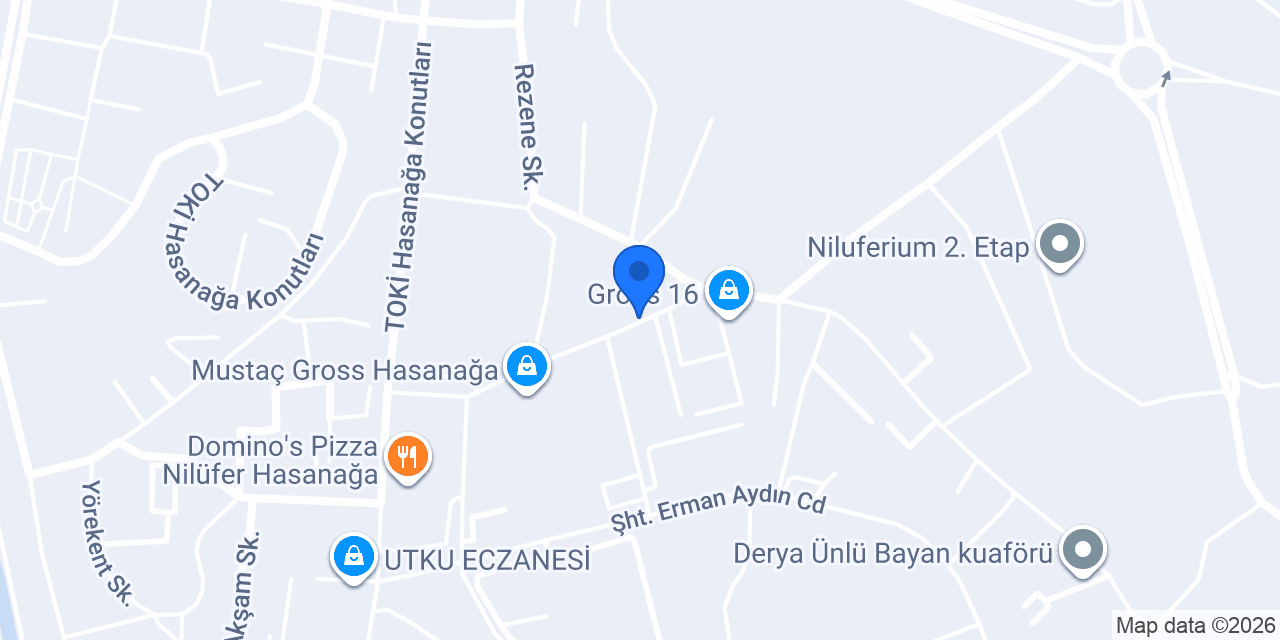 Subaşı Tesisat konumu