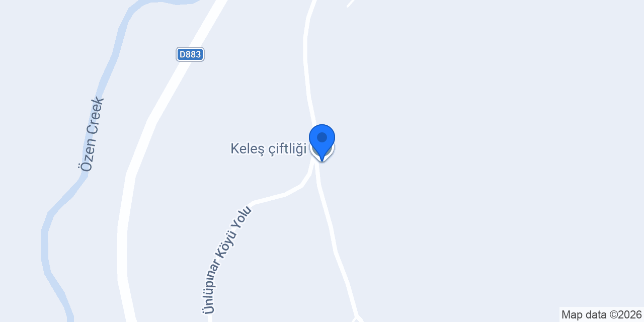 Keleş çiftliği konumu