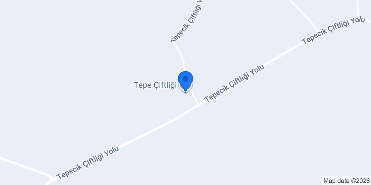 Tepe Çiftliği konumu