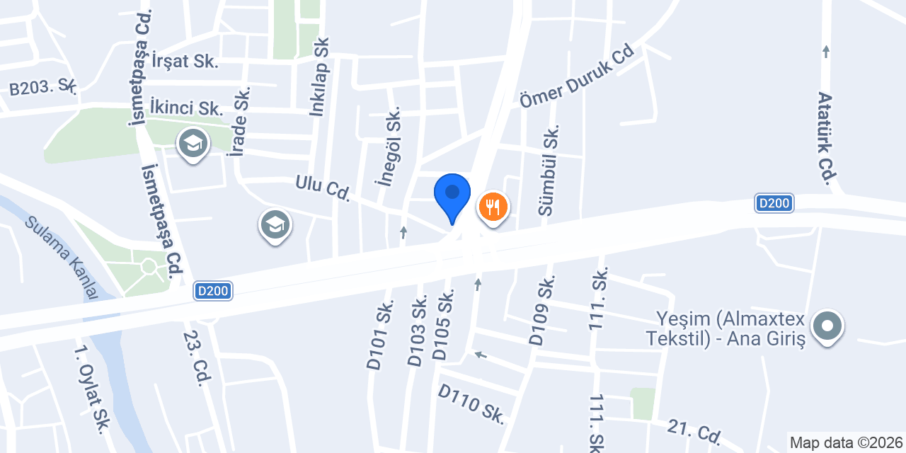 Dönerci Muhammed Usta konumu