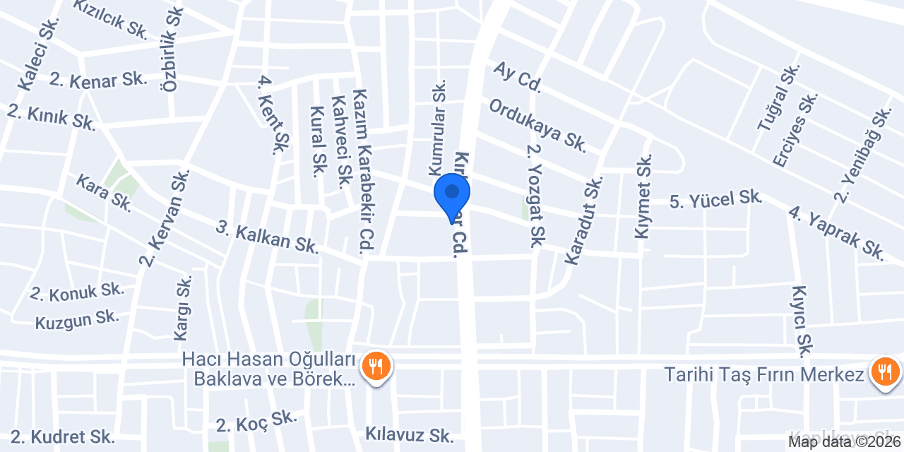 Cotanak Oto Yikama konumu