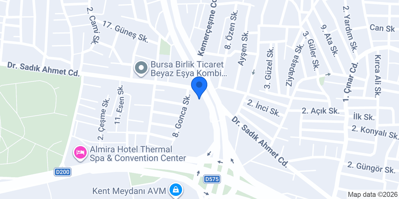 Gençosman PTT Müdürlüğü konumu