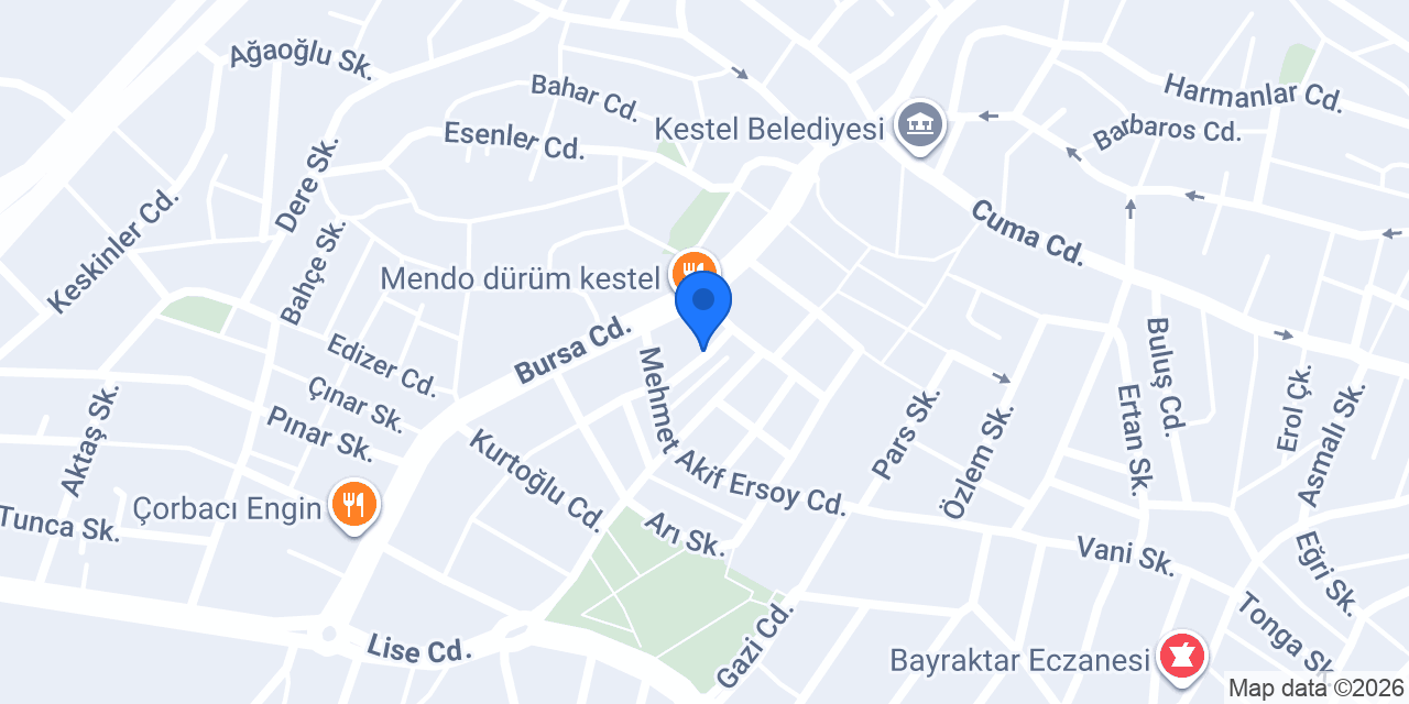 Kestel ofset konumu