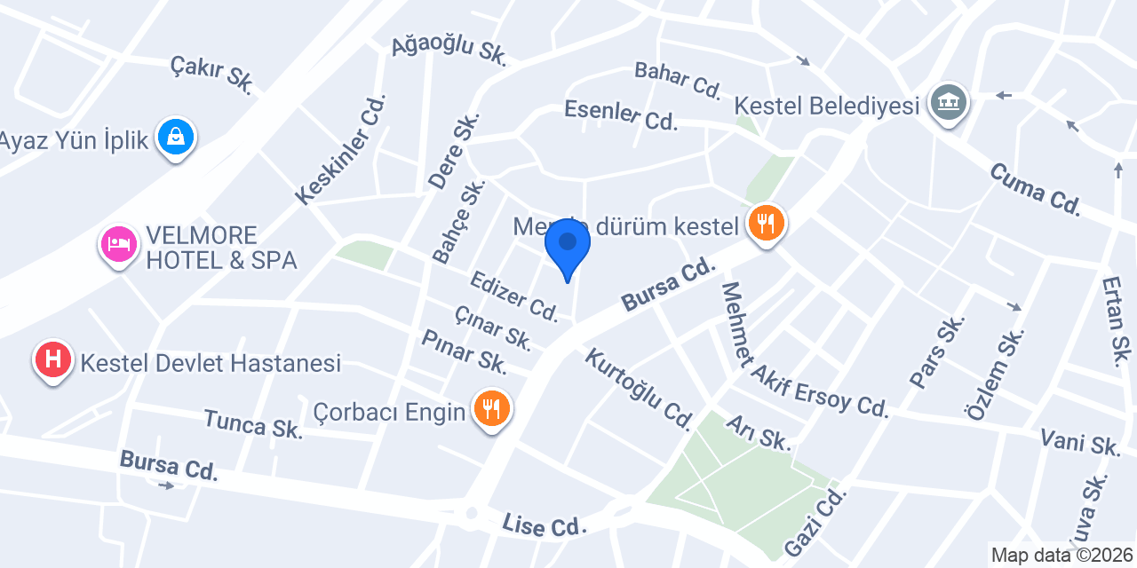 TERZI CELAL ŞAHİN konumu