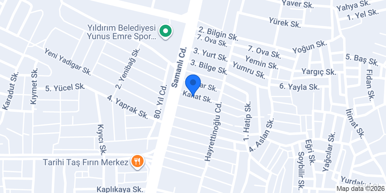 ÖZDİLEK DEKORASYON MOBİLYA konumu