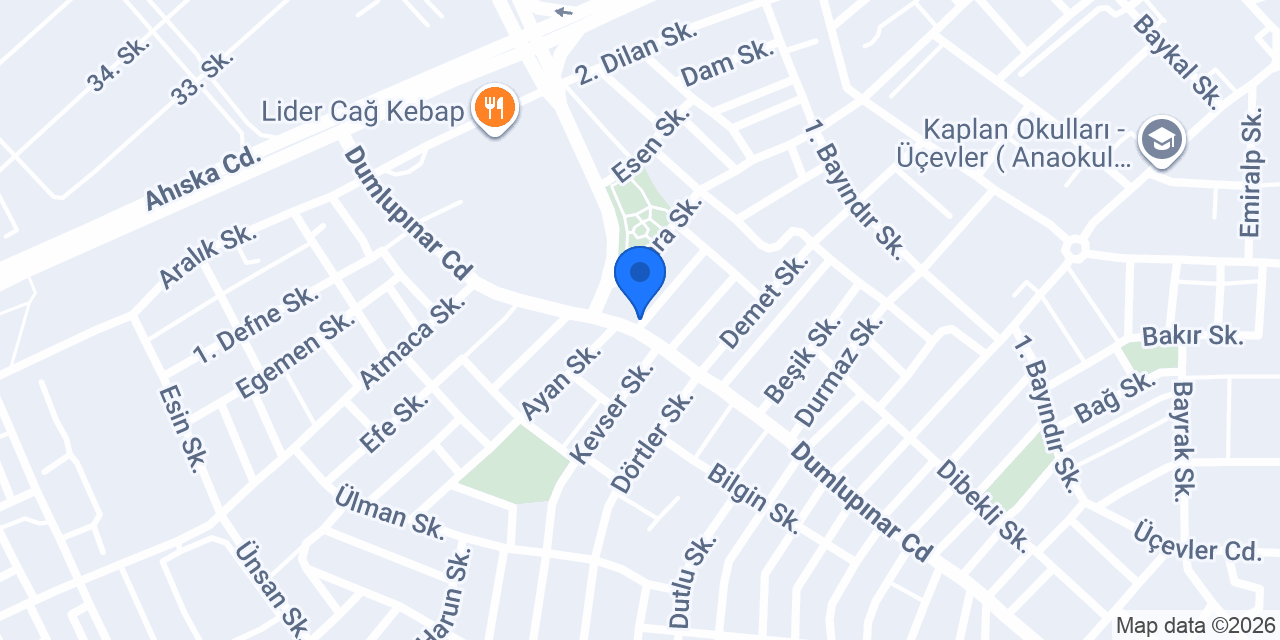 Bursa Kuruyemişçisi konumu